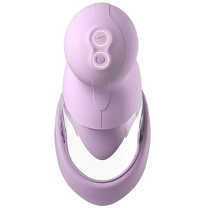 FANTASY FOR HER - VELOURA TOUCH PLEASURE POMP POMPA INTIMA CON ASPIRAZIONE E VIBRAZIONE VIOLA