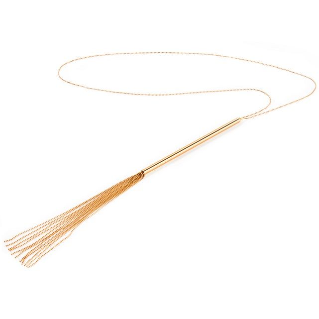 JEWELRY - MAGNIFICENT METAL CHAIN / WHIP NECKLACE