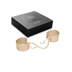 BIJOUX - DESIDERIO METALLICO MAGLIA IN RETE METALLICA DORATA