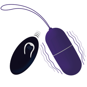 INTENSE - FLIPPY HUEVO VIBRADOR CON CONTROL REMOTO MORADO