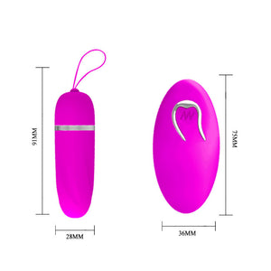 PRETTY LOVE - HUEVO VIBRADOR DEBBY CON CONTROL