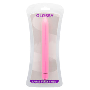 GLOSSY - VIBRADOR DELGADO ROSA INTENSO