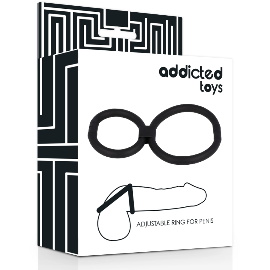 ADDICTED TOYS - ANILLOS DE PENE AJUSTABLES
