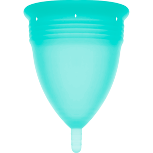 STERCUP - AQUAMARINE FDA SILICONE MENSTRUAL CUP - SIZE S