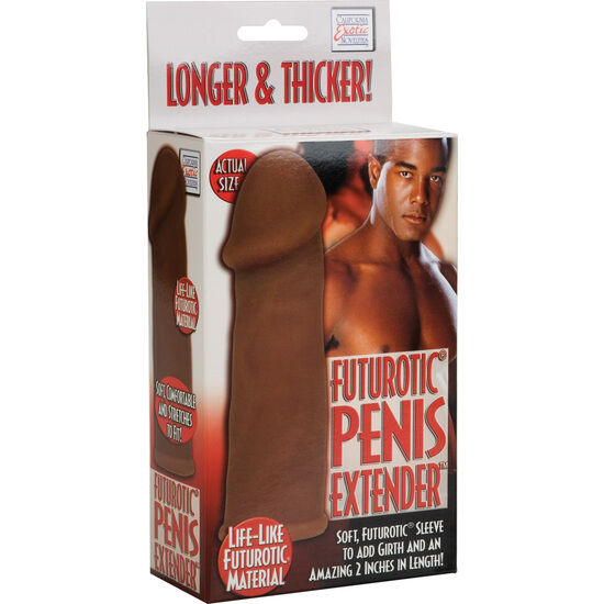 CALEXOTICS - FUTUROTIC EXTENDER PENI MARRONE