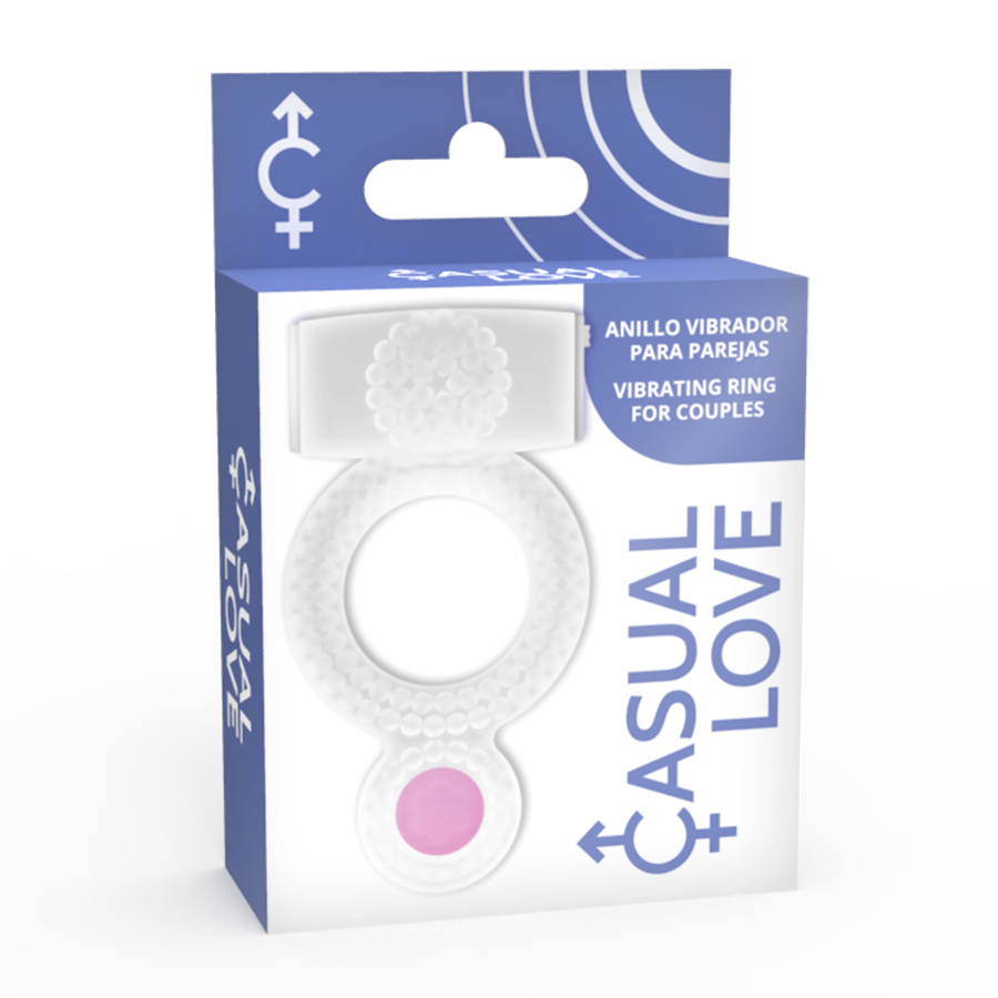 AMOR CASUAL - ANILLO DE DOBLE PLACER TRANSPARENTE