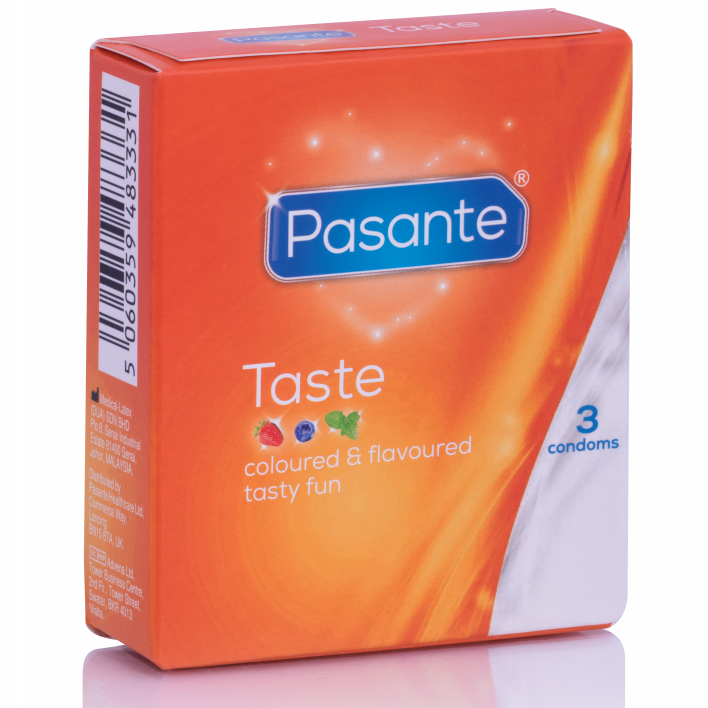 PASANTE - PRESERVATIVI GUSTI 3 UNITÀ