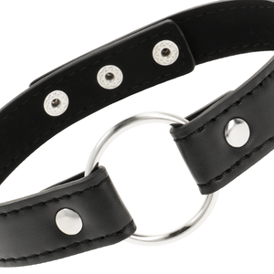 COQUETTE CHIC DESIRE - VEGAN LEATHER NECKLACE WOMEN ACCESSORY