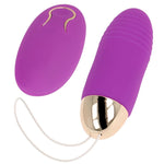 OHMAMA - HUEVO VIBRADOR CON CONTROL REMOTO 10 VELOCIDADES VIOLETA