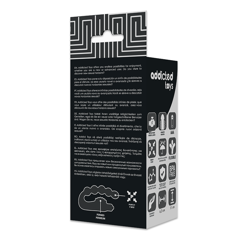 ADDICTED TOYS - VIBRATING PROSTATE ANAL MASSAGER