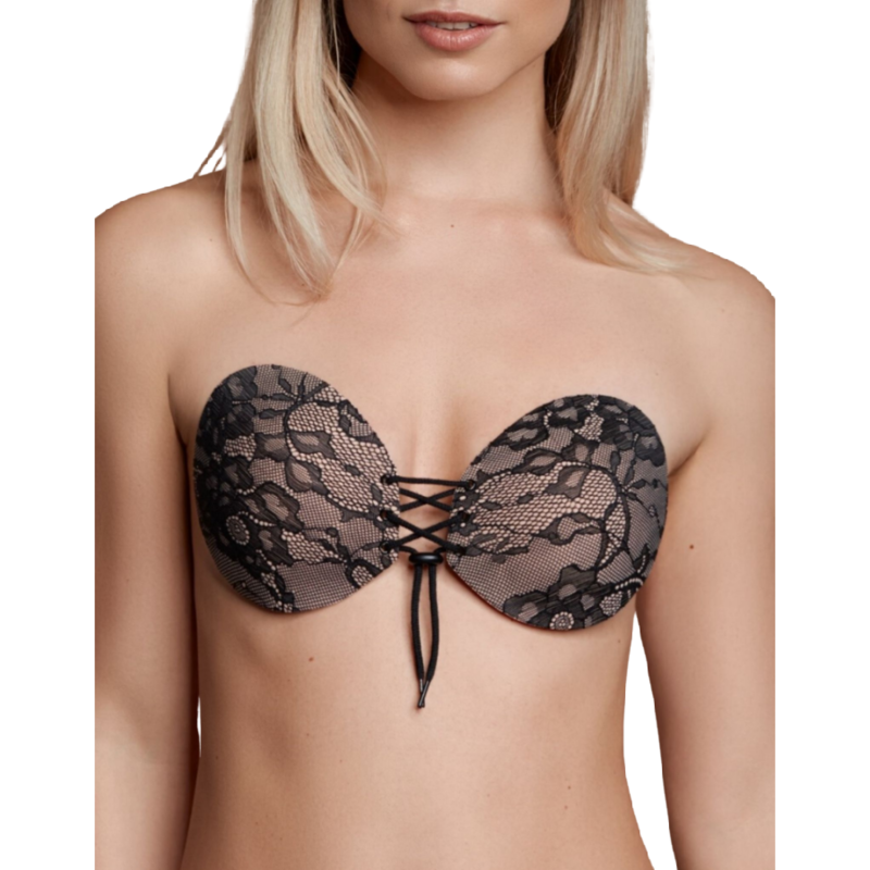 BYE-BRA - BRASSIERE ADHÉSIVE BRODÉE ET TRESSÉE BONNET C