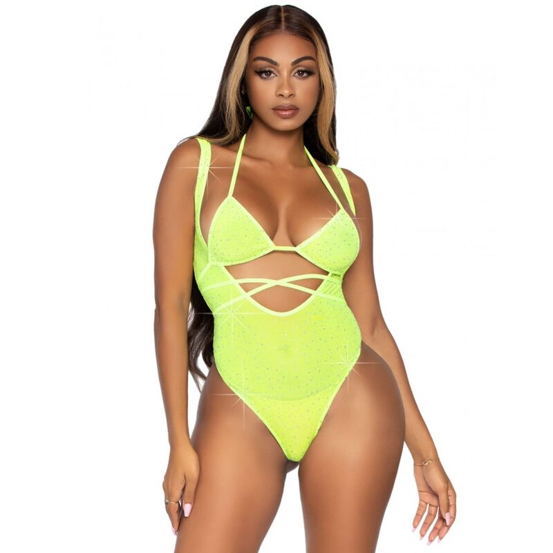 LEG AVENUE - BIKINI TOP Y BODY DE TALLA ÚNICA