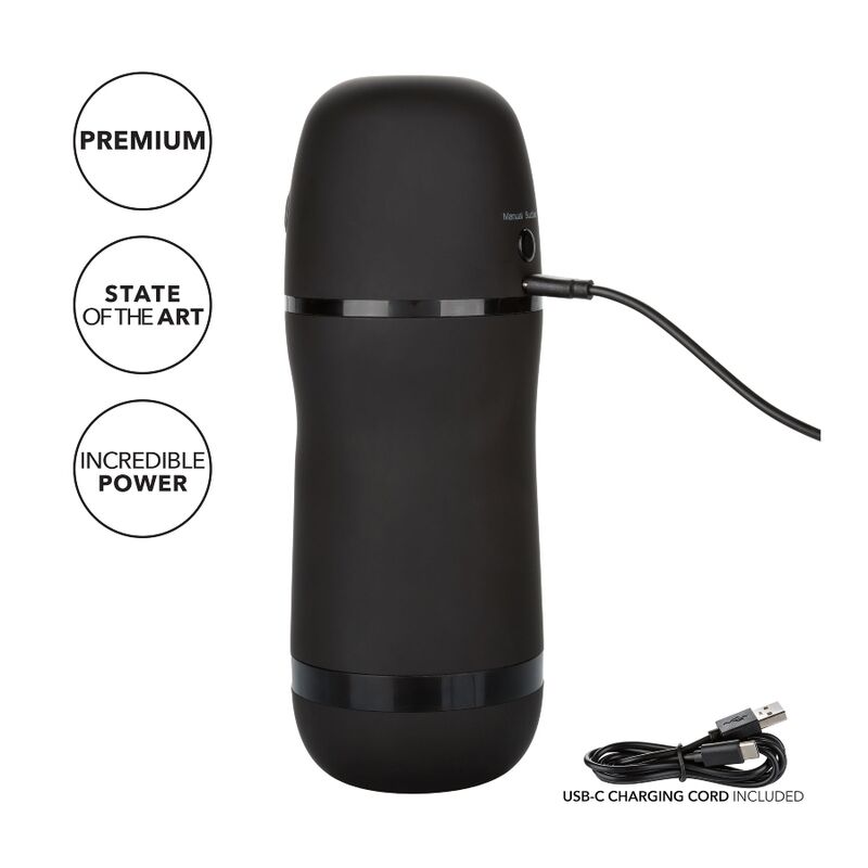 CALEXOTICS - MASTURBATOR VIBRADOR CON SUCCIÓN ÓPTIMA