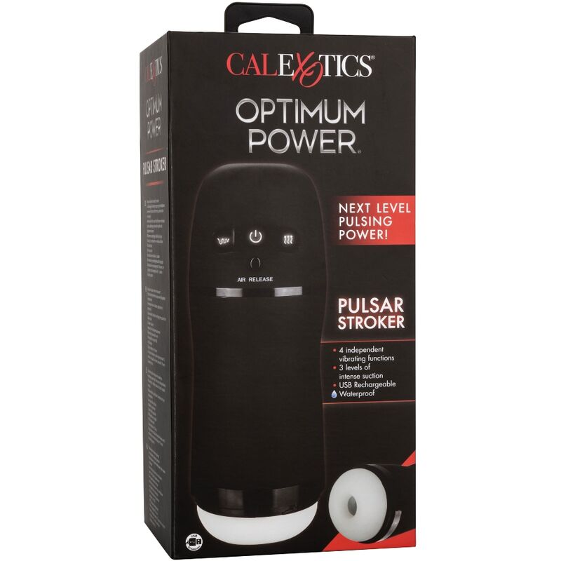 CALEXOTICS - MASTURBATOR VIBRADOR CON SUCCIÓN ÓPTIMA