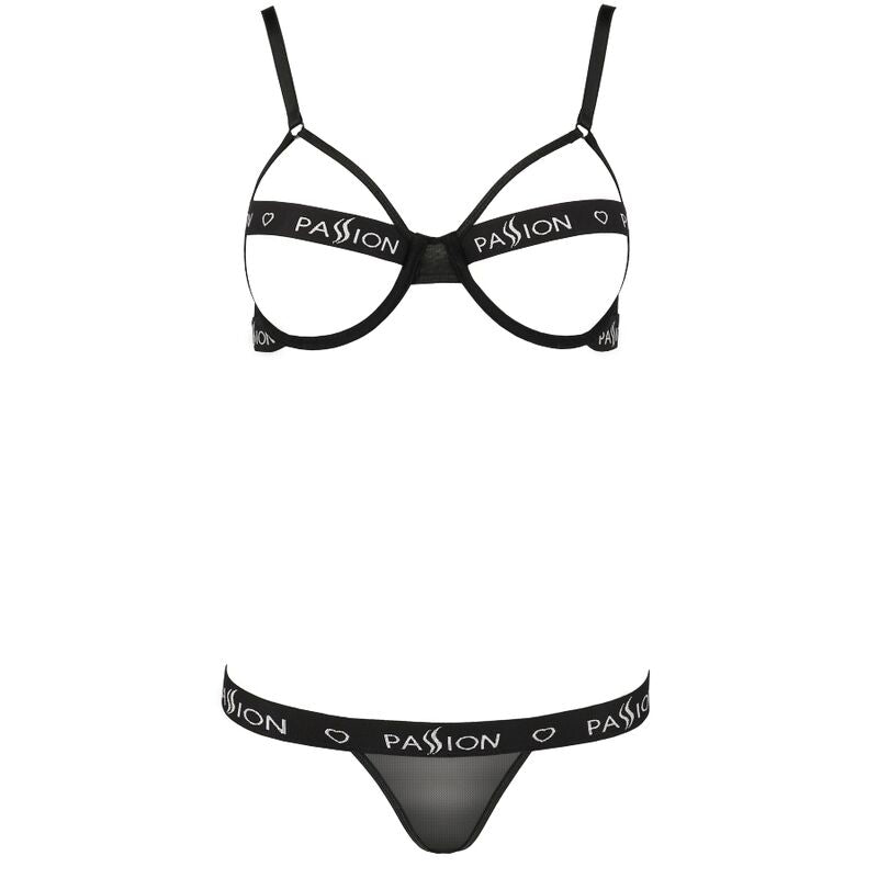 PASSION - KYOKA BLACK TWO-PIECE SET S/M