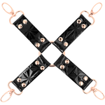 BEGME - FASCETTA IN PELLE VEGAN BLACK EDITION