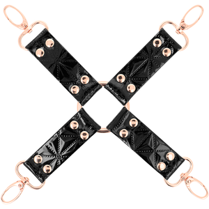 BEGME - FASCETTA IN PELLE VEGAN BLACK EDITION