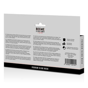 BEGME - PREMIUM BLIND MASK RED EDITION WITH NEOPRENE LINING