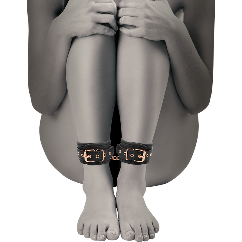 COQUETTE CHIC DESIRE - FANCY ANKLE CUFFS WITH NEOPRENE LINING
