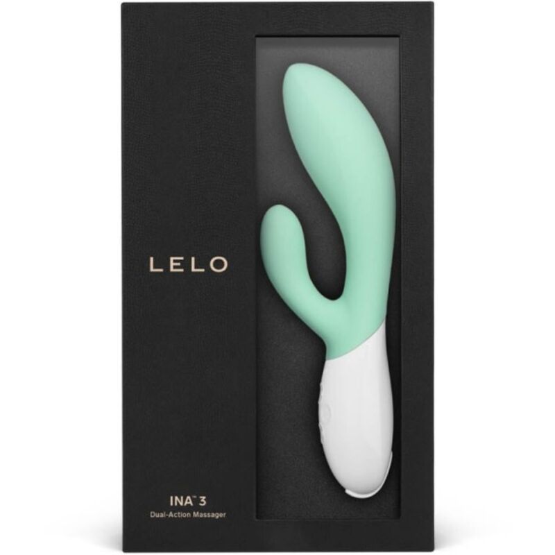 LELO - INA 3 LUSSUOSO VIBRATORE RABBIT VERDE ALGHE