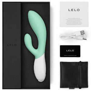 LELO - INA 3 LUSSUOSO VIBRATORE RABBIT VERDE ALGHE