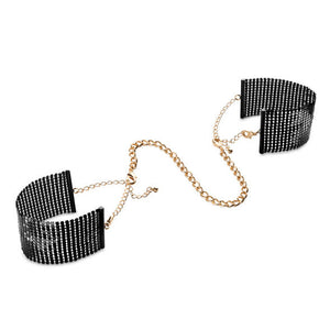 BIJOUX - DESEO METÁLICO MANETA DE RED METÁLICA NEGRA