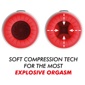 JAMYJOB - ROCKET MASTURBATOR SOFT-COMPRESSION & VIBRATION TECHNOLOGY