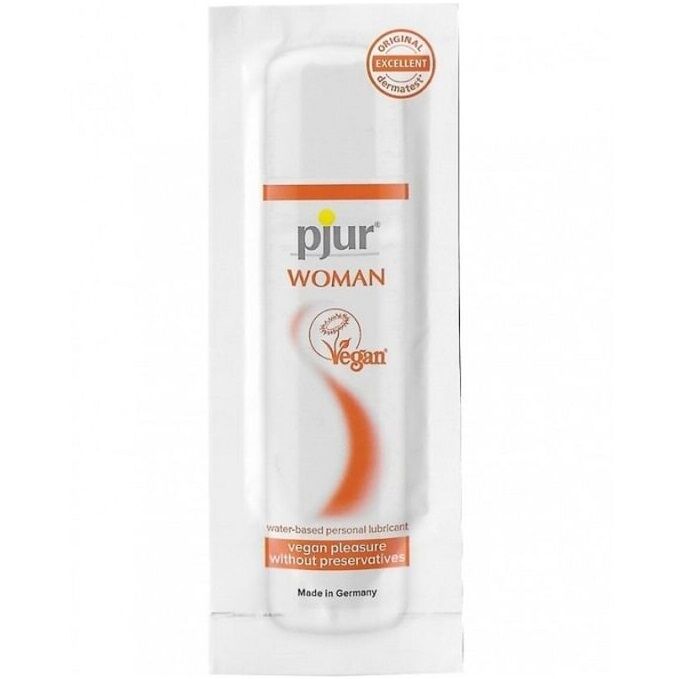PJUR - LUBRICANTE VEGANO A BASE DE AGUA PARA MUJER 2 ML