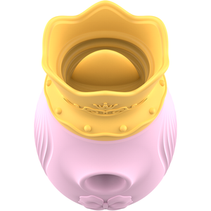 INTENSE - CLITORAL STIMULATOR WITH 10 SUCTION AND LICKING MODES - PINK