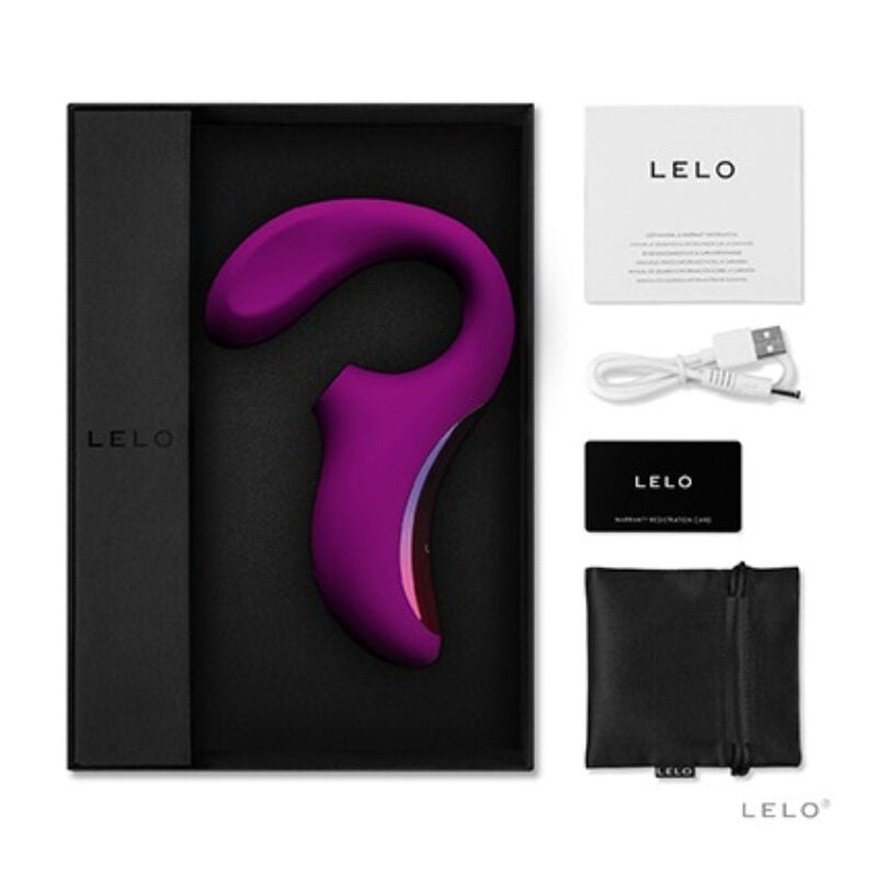 LELO - ENIGMA CRUISE MASAJADOR SÓNICO DE DOBLE ESTIMULACIÓN ROSA PROFUNDO