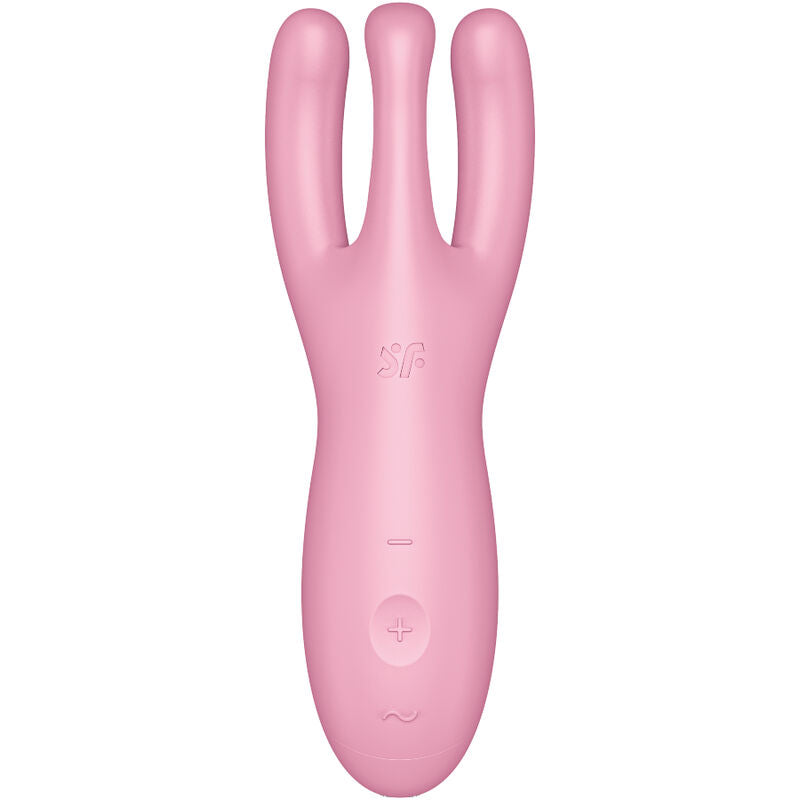 SATISFYER - APP THREESOME 4 VIBRADOR ROSA