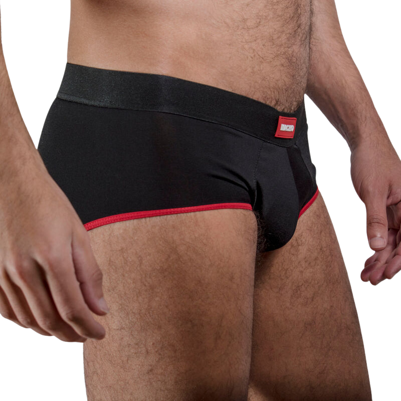 MACHO - MS24R SLIP ROJO OSCURO XL