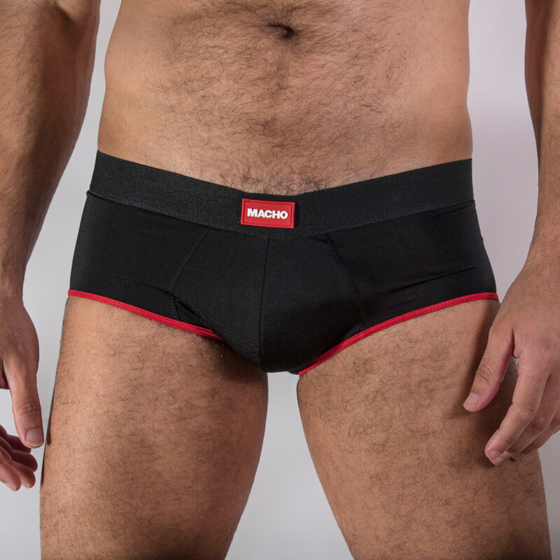 MACHO - MS24R SLIP ROJO OSCURO XL