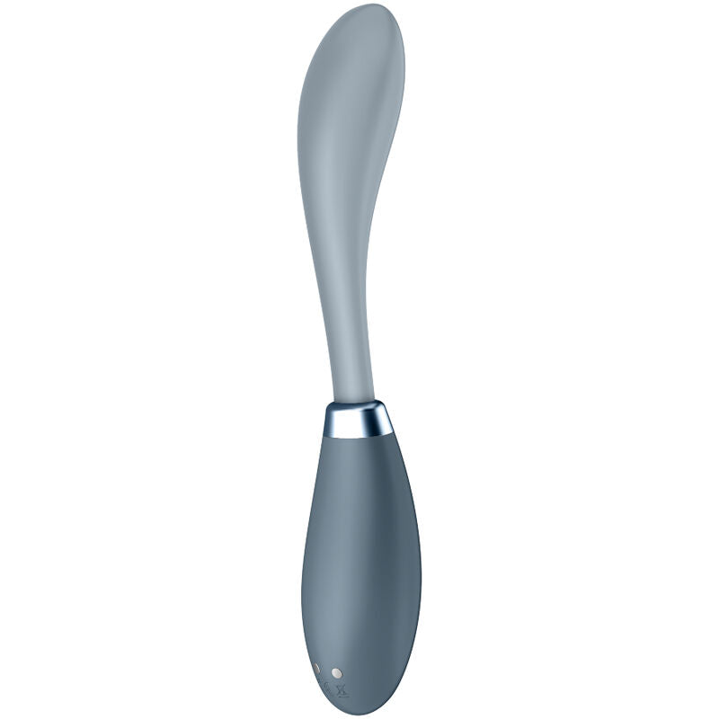 SATISFYER - VIBRADOR MULTIUSOS DE PUNTO G FLEX 3 GRIS