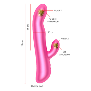 ONINDER - VIBRACIÓN Y ROTACIÓN ROSA OSLO - APLICACIÓN GRATUITA
