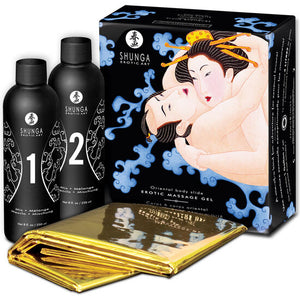 SHUNGA - GEL DE MASAJE ERÓTICO CUERPO A CUERPO ORIENTAL DE FRUTAS EXÓTICAS