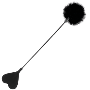 DARKNESS - FRUSTINO IN PIUME BLACK LOVE 40 CM