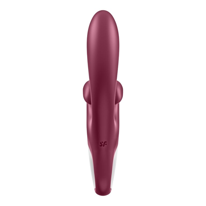 SATISFYER - VIBRADOR RABBIT TOUCH ME ROJO