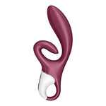 SATISFYER - VIBRADOR RABBIT TOUCH ME ROJO