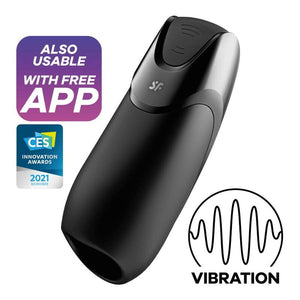 SATISFYER - MEN VIBRACIÓN+ NEGRO