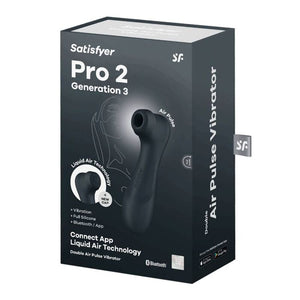 SATISFYER - PRO 2 TERCERA GENERACIÓN BLUETOOTH NEGRO Y APLICACIÓN