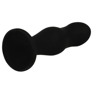 BLACK&SILVER - SEAN PLUG ANAL PREMIUM EN SILICONA NEGRA