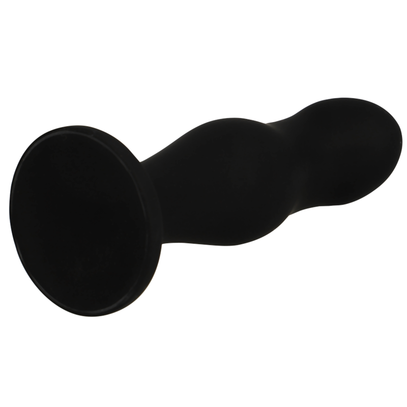 BLACK&SILVER - SEAN PLUG ANAL PREMIUM EN SILICONA NEGRA