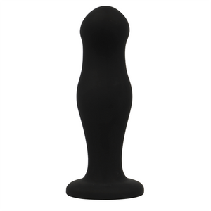 BLACK&SILVER - SEAN PLUG ANAL PREMIUM EN SILICONA NEGRA
