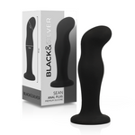 BLACK&SILVER - SEAN PLUG ANAL PREMIUM EN SILICONA NEGRA