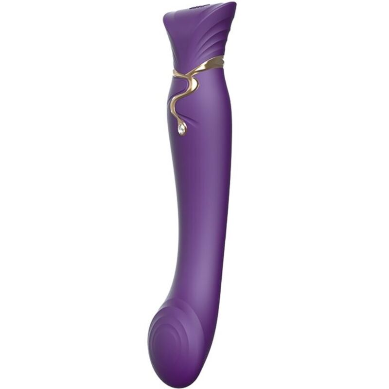 ZALO - QUEEN G-SPOT ONDA PULSANTE VIBRA VIOLA