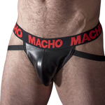 MACHO - MX25RC JOCK ROJO CUERO L