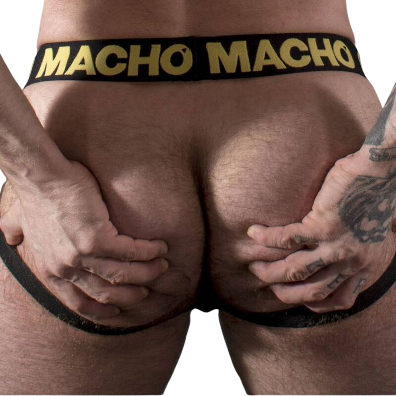 MACHO - MX25AC JOCK GIALLO PELLE L