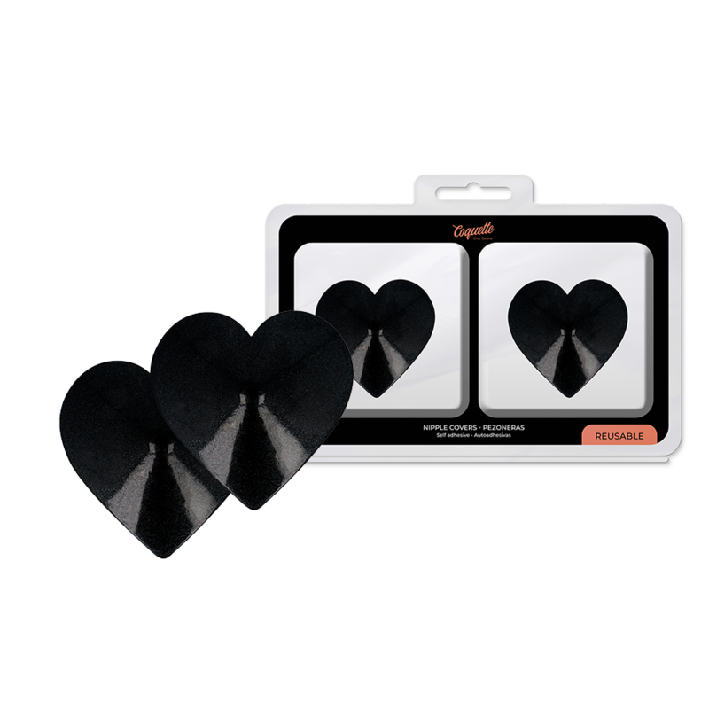 COQUETTE CHIC DESIRE - COPRI CAPEZZOLI CUORI NERI