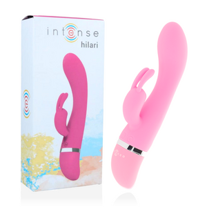INTENSE - HILARI INTENSE LUXURY PINK SILICONE VIBRATOR